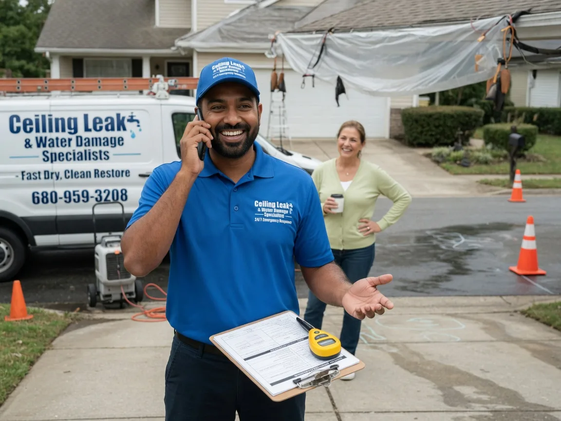 Ceiling Leak Cleanup Langley Park, MD FAQs